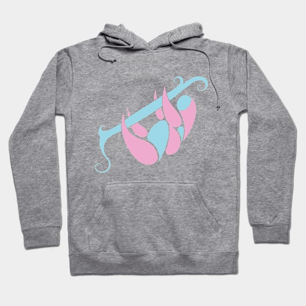 Cotton Candy Sloth Hoodie by Jaq of All